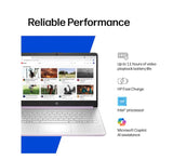 HP 14" Business Laptop Computer with 1-Year Office 365, Intel Quad-Core N150 Processor, 4GB RAM 640GB Storage (128GB UFS+512GB SD Card), Windows 11 Home, PLUSERA Earphones, Honey Lavender