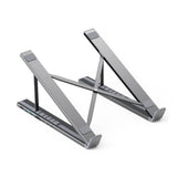 Laptop Stand with Docking Station 8 In 1 Ventilated Cooling Tablet Stand