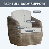 Goodgoods 24 x 24 Outdoor Patio Deep Seat Cushions 2-Pack