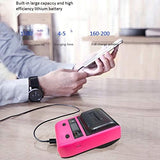 GRSJKRI Thermal Label Printer，58mm Printer 1500MAh for Android iOS