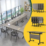 Modular Conference Table for 2-18 Person,Folding Conference Room Table
