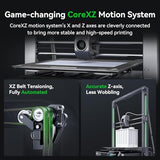 Creality Ender 3 V3 Plus 3D Printer, CoreXZ 600mm/s High-Speed Auto Leveling Direct Drive Extruder Stable Metal Build Tri-Metal Nozzle Ender 3D Printer