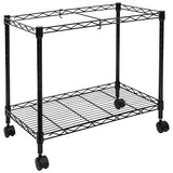 Mount-It! Rolling File Cart with Locking Casters, Mobile Filing Cabinet for Letter and Legal Size Folders