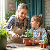 Gardening Tool Set of 8 PCS, Saraily Heavy Duty Gardening Tool Set with Durable Garden Tools Organizer Handbag