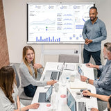 Smartboard 65" 4K UHD Touchscreen Digital Whiteboard with 48MP Camera, 8-Array Microphone