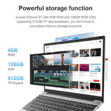 15.6 Inch Laptop with Office 365, 4GB RAM, 128GB Storage Expandable 1TB, 5205U Processor, HD Display