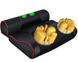 TOEWOE Back Massager, Neck Massager with Heat, Back and Neck Massage Pillow, Deep Kneading Shoulder Massager for Full Body Muscle Pain Relief, Black