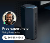 Router Only, 17 Gbps Wireless Speed, 10 Gig Internet Port, Tri-Band for Gaming, Covers 3,300 sq. ft., 150 Devices