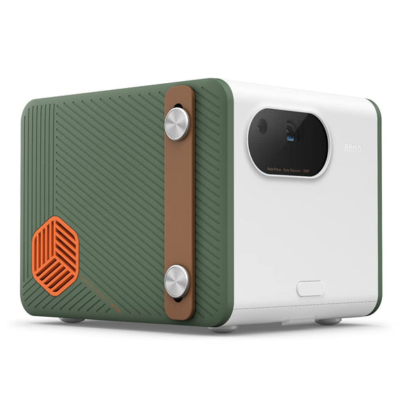 BenQ GS50 1080p Wireless Outdoor Projector | Smart Android TV | WiFi & Bluetooth | 2.1 Channel Speakers with Extra Bass
