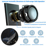 Stereo 2.0 USB Powered 3.5mm Aux Multimedia Speakers for Laptop/Desktop/Tablets/Phone