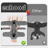 exhood 2PCS Upgraded Plantar Fasciitis Night Splint, 3 Adjustable Straps Plantar Fasciitis Relief Braces for Achilles Tendonitis, Foot Drop & Heel Spur Pain Relief Day & Night (Elephant Grey)