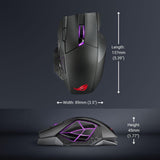 Right-Handed, 168g, Dual-Mode (Wired/2.4GHz), 19K DPI, up to 67Hr Battery, Magnetic Charging Dock, PC/Mac Support