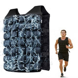 Water-Filled Weighted Vest for Women and Men, 12lb/16lb/20lb, Weight Removable 1-23lb Workout Vest Washable, Adjustable Comfortable Fit, Odor-Free