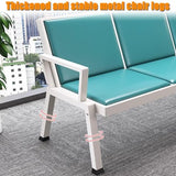 Waiting Room Bench Set, Waiting Room Chairs with Arms and Backrests, Office Guest Reception Chairs