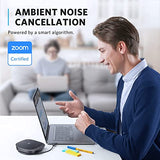 Anker PowerConf S330 USB Speakerphone, Conference Microphone for Home Office, Smart Voice Enhancement, Plug and Play