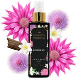 Honestly Margo Goddess Hair & Body Mist (6 Oz, Pack of 1) – Luxury Body & Hair Perfume for Women with Bergamot, Orange Blossom, Amber, Oud & Sandalwood – Body Spray for Women, Fragrance Mist