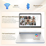 HP Stream 14" HD Student&Business Laptop with AI Copilot, Intel Processor N150