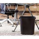 Rectangular 3.5 Gallon Commercial Trash Cans for Office – Small Recycling Bin