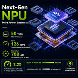 GMKtec X3 AI Mini PC AMD Ryzen Al Max+ 395 128GB LPDDR5X 2TB PCIe 4.0 SSD