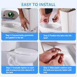 RAINGOWN 3 Inch Toilet Tank Gasket for Champion 4，2 Pack