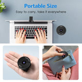 1080P Webcam - USB Webcam with Microphone & Physical Privacy Cover, Noise-Canceling Mic, Auto Light Correction, Fixed Focus