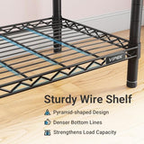 VIPEK R3C Rolling Clothes Rack with Cover Portable Closet for Hanging Clothes, Heavy Duty Garment Rack Clothing Racks with Grey Upgraded Polyester Cover