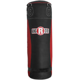 Ringside Large Leather Heavy Bag – Soft Filled Boxing Punching Bag for Training & Fitness – Durable Leather Construction – 16" x 48" – 130lb