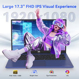 NIMO 17.3" Light Gaming Laptop, AMD Ryzen 7 7735HS, 16GB DDR5 1TB SSD