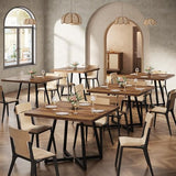 Tribesigns Square Commercial Dining Table Set of 4