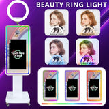 Mirror Photo Booth with 21.5" Touchscreen, APP Control & Instant Printing