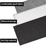 Lxztayuk 20x20x4 Inch Recliner Cushions for Elderly, Gray Extra Large Seat Cushion, Non-Slip Recliner Cushion