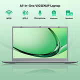 VIGSENUP15.6 Full HD Laptop,16GB RAM,256GB SSD,6500Y Processor,Work,Office