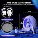 ASTRAEA Astronaut Star Projector Galaxy Night Light Space Projector with Built-in Speaker, Starry Nebula Ceiling LED Lamp with Timer