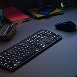 Logitech MX Keys Combo for Business | Gen 2, Full Size Wireless Keyboard and Wireless Mouse