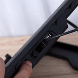 Laptop Cooling Pad Plastic Notebook Cooler Stand with 5 USB Fans