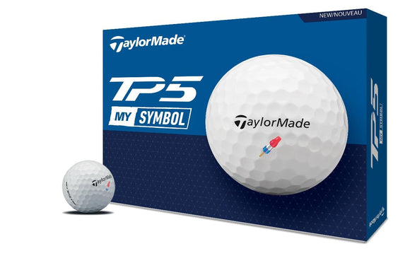TaylorMade Golf 2024 Symbol TP5 ROCKETPOP GOLFBALLS ONE Dozen TaylorMade