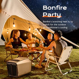 BAYKUL Portable Tent Air Conditioners,6800/7500 BTU Cooling&Heating 5-in-1 Portable Air Conditioner,Compact Design for Indoor & Outdoor Use for Picnics,Truck,RV,Van Parking Cooling
