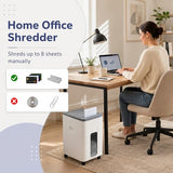 Kitnery Heavy Duty Paper Shredder 400-Sheet Auto Feed P5 Micro Cut