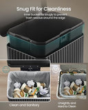SONGMICS Trash Can, 13 Gallon (50 L) Garbage Can for Kitchen
