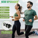 BECOJADDE Ankle Weights Set of 2 (1 lb Each) Adjustable Wrist Weights for Women Men Wearable Arm Leg Weight, Yoga, Sage Green