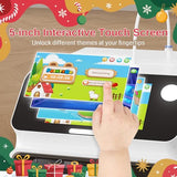 PrintyGo Mini 3D Printer for Kids, 600mm/s Auto Leveling Printer for Beginners with 5" Touch Screen, 1500+ Models