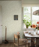 MelunMer Beige Peel and Stick Wallpaper Floral Stick on Wall Paper Boho Leaf Contact Paper for Cabinet Removable Self Adhesive Wallpaper Bathroom Waterproof Neutral French Floral Shelf 17.3 x 78.7In