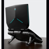 QERTYHJK Gaming Laptop 12-17 Inch Cooling Screen Pad Cooler Stand