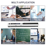 AOZBZ Portable Document Scanner - 900DPI Handheld Portable Scanner Image Scanner Scanning