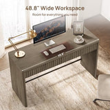 SICOTAS Office Computer Desk with 4 Drawers Modern Executive Writing Desk