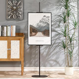 Metal Heavy Duty Floor Easels for Painting, Antique Tall Picture Easels with Base for Signs Photos Display