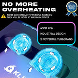 Laptop Cooling Pad | New | Powerful Turbo-Fan 4300 RPM Laptop Cooler | Sealed Foam for Maximum Performance