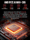 GMKtec AI Mini PC Ryzen Al Max+ 395 (up to 5.1GHz) Mini Gaming Computers
