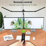 3000 Lumen Ultra Bright Architect Desk Lamp with Clamp, 36W Tall Overhead Led Desk Light for Home Office