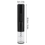 Electric Bottle Opener Automatic Wine Corkscrew Powerful Fast Battery Powered Guide Wheels For Home Kitchen ABS Stainless Steel